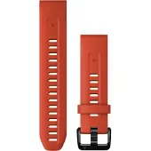 Garmin Quickfit 20 Mm Silicone Strap Rouge