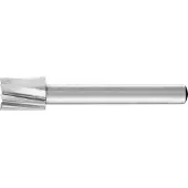 PFERD Fraise sur tige HSS cylindrique à denture frontale A ST 10x13 mm tige ø 6 denture 1 (1)
