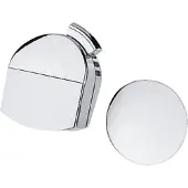 Hansgrohe Exafill 58127000 Kit de finition - Argent (Garniture de trop-plein)