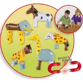 Klein Funny Puzzle Puzzle d'animaux magnétiques