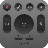 Logitech MeetUp, Webcam, RF sans fil, boutons-poussoirs, gris