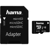 Hama Microsdhc Uhs-i Memory Card Clair