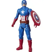 Marvel E7877 Marvel Avengers Captain America 30cm Figur Titan Heroes Series Neu