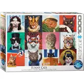 Eurographics Puzzle Funny Cats - 1000 pièces