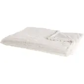 Beliani Plaid Blanc Cassé 150 X 200 Cm Abteh