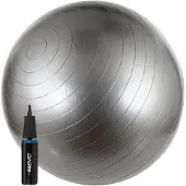 Avento Ballon d'entraînement et de gymnastique + pompe