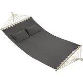 TecTake - hamac 2 personnes Eden gris foncé - 403567
