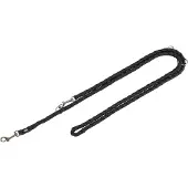 Trixie Laisse réglable Cavo noir pour chien - taille S - M : L 200 x 1,2 cm