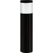 Eglo 900258 BASALGO-Z LED Lampadaire d'extérieur 9W Ø105mm Noir Blanc IP44 Dimmable