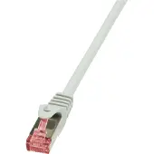 Logilink CAT 6 Patchkabel S/FTP PIMF PrimeLine grau 0.5 m