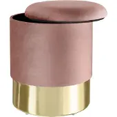 TecTake - Tabouret Sarina rose - 403958
