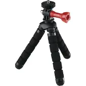 Hama Flex 2en1 (Métal), Trépied, Noir