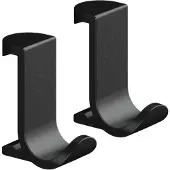 Hansgrohe Lot de 2 crochets larges noirs WallStoris