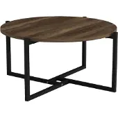 Skye Decor , Noce- Noce TRH, couleur noyer, tables basses, 36,3x68x73 cm, 100% panneau de particules mélaminé