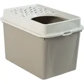 Rotho Litière pour chat Berty Eco, couleur cappuccino