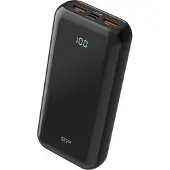 Silicon Power QS28 Lithium Polymère (LiPo) 20000 mAh Noir