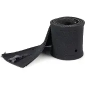 StarTech.com Housse Passe Câbles Néoprène 1m - Fermeture Éclair et Boucle - Diamètre 3cm - Protection Câbles Ordinateur/Alimentation/Réseau/AV - Housse Passe Câbles Flexible - Noir (WKSTNCMZP) -...