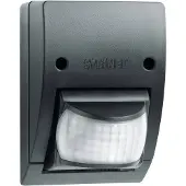 Steinel IS 2160 C Noir Détecteur de Mouvement en Saillie Mural 160ST 12M 8S-35MIN IP54 600W 230V AC