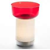 Artemide Bonta Lampe Portable avec Bol Tall | Red