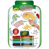 Crayola Kit tableau et feutres effaçables à sec lavables
