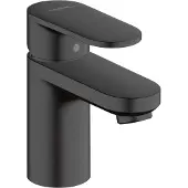 Hansgrohe Vernis Blend Mitigeur de lavabo 70 sans tirette ni vidage noir mat 71558670