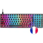 Mars Gaming Clavier Mécanique - - MKULTRA - Compact 96% - Switch Outemu SQ Bleu - RGB Chroma