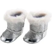 Heless Chaussures de poupée argent