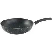 Secret De Gourmet Wok en aluminium forgé « Caractère » 28 cm - 5 five simply smart