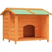 vidaXL Niche pour chiens brune 96x87x80,5 cm pin massif