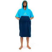 Surflogic Logo Poncho Bleu