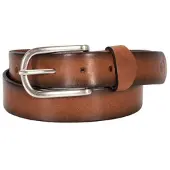 Detlev Louis DL-AC-3 Ceinture femme Beige/Rouge 90CM femmes