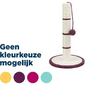 Trixie Griffoir Sur Socle En Sisal Avec Balle Suspendue 50 Cm
