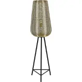 Present Time - lampadaire - Adeta - or - métal - lampe trépied - E27 - 8257785