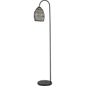 Light & Living Lampe de pied Meya Noir