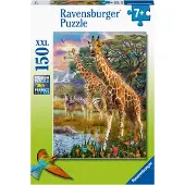 Ravensburger Savane colorée, 150 pièces XXL