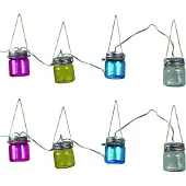 Luxform Lampe de Jardin Luxform Solar String Light Blanes Multicolor