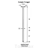 Dutack Be400p2403 Metal Adapter Argenté