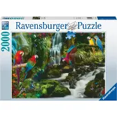 Ravensburger Puzzle Perroquets dans la Jungle - 2000 pièces