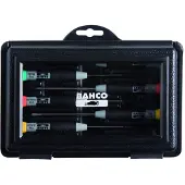 Bahco Precision Slotted-phillips-torx Screwdriver Set 7 Units Argenté