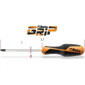 Beta Tournevis pour vis Torx BETAGRIP - 1267TX - 130 mm - T-45 - Torx