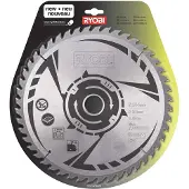 Ryobi Lame carbure 48 dents diam. 254 mm - alésage 30 mm - épaisseur 2,6 mm pour EMS254L / RTS1800 / RTMS1800... - SB254T48A1