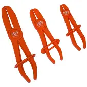 Bahco Kit de 3 pinces à durits Orange Orange One Size