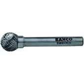 Bahco 6 mm x 4.7 mm - Ø6 mm Kugelförmiger Rotorfräser aus Hartmetall für Metall 18