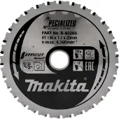 Makita EFFICUT Lames de scie pour métal 136 x 20 mm - 30 dents