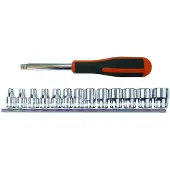 Bahco Assortiment de douilles 1/4, 14 PCS - 6729SM