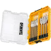 DeWalt Flat wood drill bit set, , 8 pcs