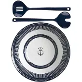 Marine Business Sailor Salad Bowl Argenté