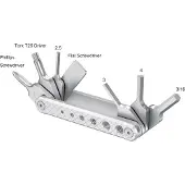 SmallRig Aak2213c Folding Screwdriver Kit Argenté
