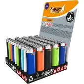 BIC Ensemble de Briquets BIC Multicolores - 50 Pièces