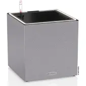 Lechuza Jardinière CANTO Stone 30 LED Low ALL-IN-ONE 30x30 cm